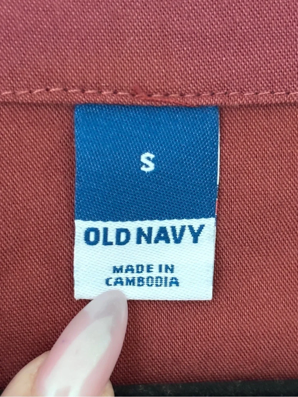 Old Navy Puff-Sleeve Wrap-Effect Smocked Blouse